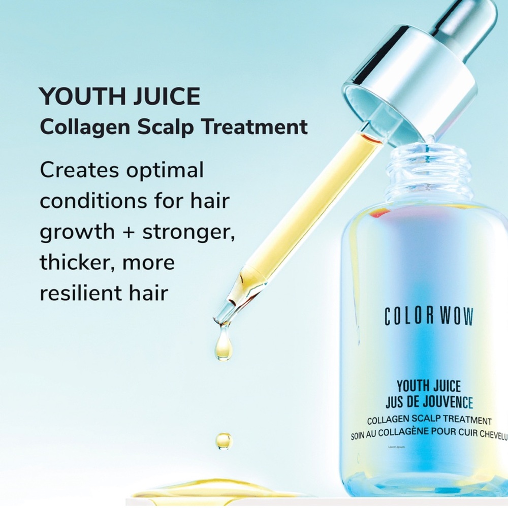 Youth Juice Collagen Scalp Treatment Color Wow